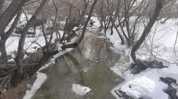 На реке Пивоварке в Барнауле расчистили затор
