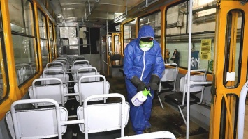 В трамваях Барнаула проводят дезинфекцию после каждого рейса