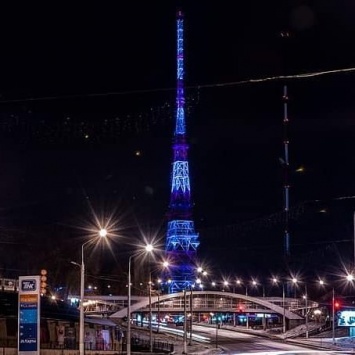 Сегодня в Белгороде телебашня окрасится в синий цвет