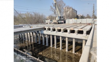 Осталась неделя: мост на улице Гагарина в Симферополе обещают открыть 20 апреля, - ФОТО