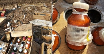 В Свердловской области обнаружили свалку с токсичными веществами
