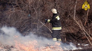 Высокая пожароопасность сохранится в Алтайском крае до 30 апреля
