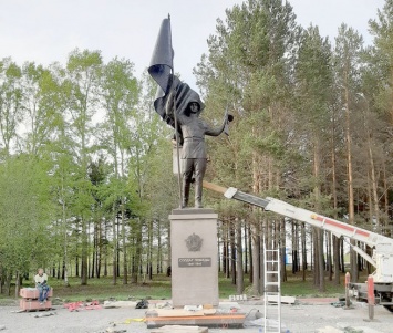 Новый арт-объект появился в центре Прокопьевска