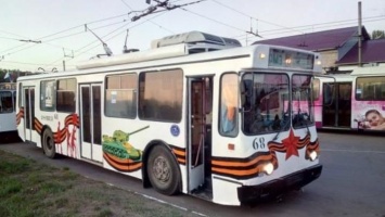 В Рубцовске будет курсировать праздничный троллейбус