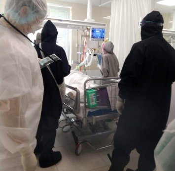 Как выглядят медики при работе в ковид-госпитале Белгорода