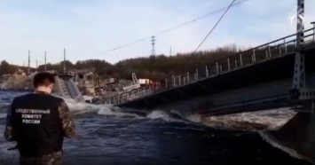 Следком завел дело по факту обрушения моста в Мурманской области