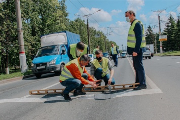 В Чебоксарах общественниками был проведен качество ремонта дорог