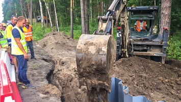 В Барнауле началась вторая стадия расширения шоссе Ленточный бор