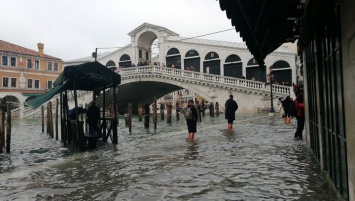 Венеция «тонет» из-за дождей