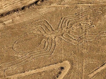 Ученые обнаружили на плато Наска изображающие монстров рисунки