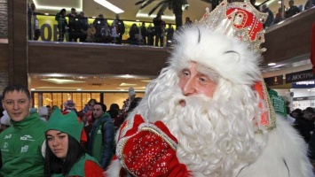 Российский Дед Мороз встретился с барнаульцами