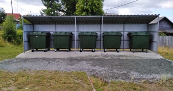 В Черноисточинске оборудовали десять новых площадок для сбора мусора
