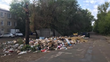 Скопившийся мусор побудил власти Рубцовска ввести режим повышенной готовности