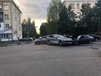 Юный лихач пострадал в результате ДТП в Новокузнецке