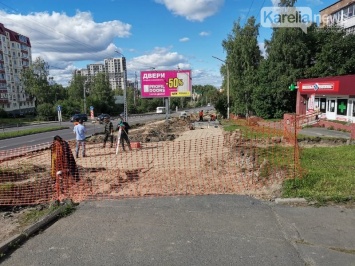 Еще один дорожный объект Петрозаводска могут не сдать в срок