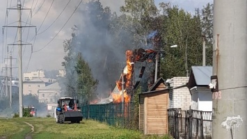 Названа предварительная причина очередного пожара в «Изумрудном»