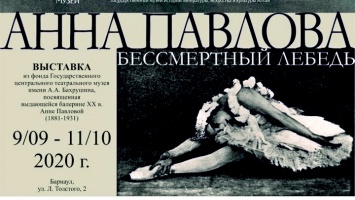Выставка, посвященная русской балерине Анне Павловой, открылась в Барнауле