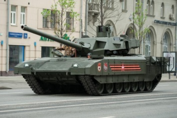 Военные испытывают управляемый снаряд для танка «Армата»