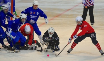 Юниоры хоккейного "Кузбасса" сыграли в сборной России
