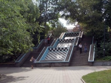 "Шахматный" фонтан в Симферополе обещают восстановить до конца года