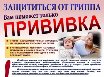 Прививочная компания от гриппа началась в Кемерове