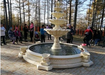 В селе Тындинского района открыли парк Победы