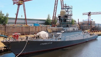 Корабль «Грайворон» вышел в Черное море для заводских испытаний