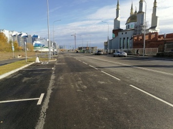 В Нижневартовске открыли дорогу возле мечети
