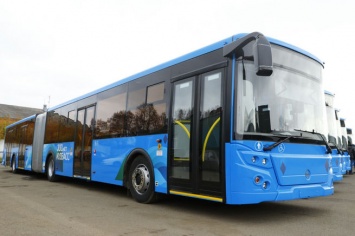 Девять новых автобусов ЛиАЗ прибыли в Кемеровскую область