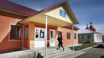 В алтайском селе Луговом открыли новую спортплощадку