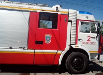 На пожаре в Железнодорожном районе ульяновские пожарные спасли 11 человек