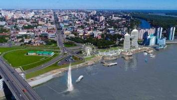Элитный ЖК с фонтаном из реки и колесом обозрения проектируют в Барнауле