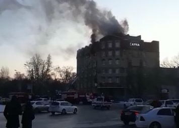 В одной из гостиниц Благовещенска случился пожар