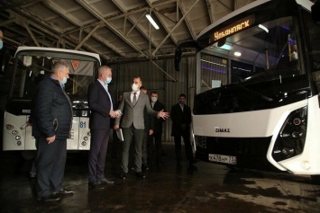 Автобус СИМАЗ новой комплектации представили в Ульяновской области