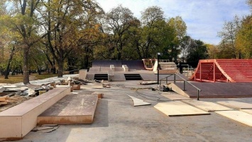Скейт-площадка в центре Белгорода почти готова к открытию