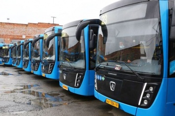 Новые автобусы вышли на маршруты в Кемерове
