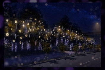К Новому году Петрозаводск украсят свыше 900 световых консолей