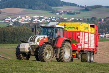 Фермеры из Дании организовали протест на тракторах против уничтожения норок
