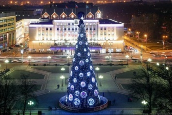 В понедельник на площади Победы в Калининграде начнут устанавливать елку