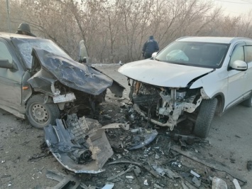 Кузбассовец пострадал в результате столкновения двух автомобилей