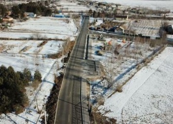 В Усть-Ивановке завершился ремонт дороги до нового детского сада