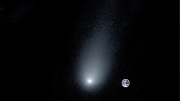 Ученые запечатлели летящую к Земле "комету-фантом"