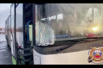 «Перебегала дорогу»: под Гурьевском автобус насмерть сбил пенсионерку (видео)