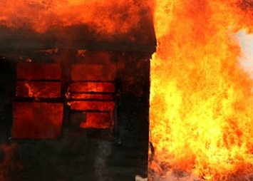 Огонь уничтожил дом фельдшера из Тамбовского района