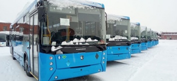 Партия новых автобусов пополнила кузбасские автопарки