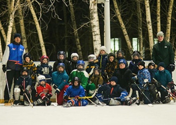 В Сковородине открылась первая школа хоккея