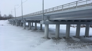 В Алтайском крае завершилось строительство уникального моста