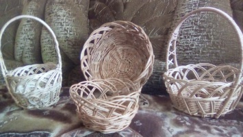 Житель Алтайского края плетет из лозы необычные изделия
