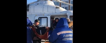 Пациента их Обнинска доставили в Калугу вертолетом
