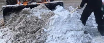 За сутки из Калуги вывезли 1360 кубометров снега